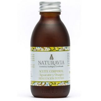 Aceite Corporal de Aguacate y Onagra Hidratación Intensa Naturavia - 150 ml.