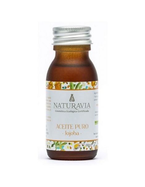 Aceite Puro de Jojoba Bio Naturavia - 60 ml.