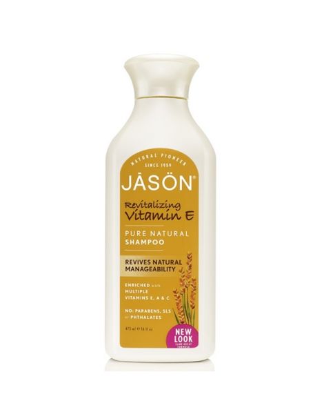 Champú de Vitamina E Jásön - 473 ml.