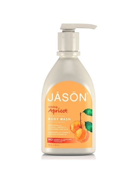 Gel de Ducha de Albaricoque Luminosidad Jásön - 887 ml.