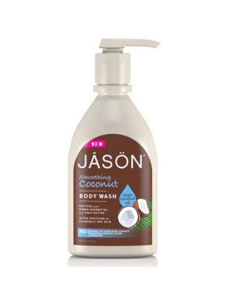 Gel de Ducha de Coco Suavizante Jásön - 887 ml.