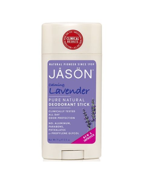 Desodorante Stick de Lavanda Jásön - 71 gramos