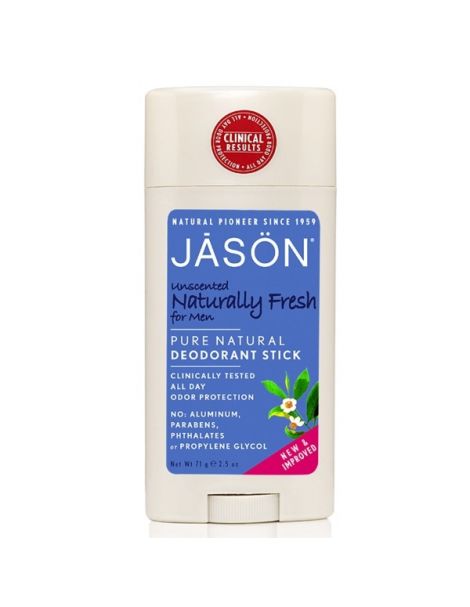 Desodorante Stick Naturally Fresh Hombre Jásön - 71 gramos