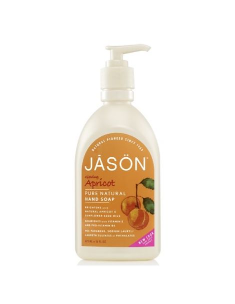 Gel de Manos de Albaricoque Jásön - 473 ml.