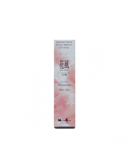 Incienso Ka-Fuh Shiraume (Quality Collection) - caja de 20 barritas