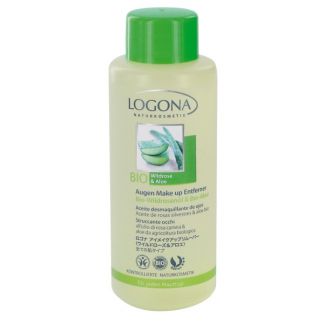 Aceite Desmaquillante de Ojos Rosas Silvestres & Aloe Bio Logona - 100 ml.