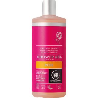 Gel de Ducha de Rosa Urtekram - 500 ml.