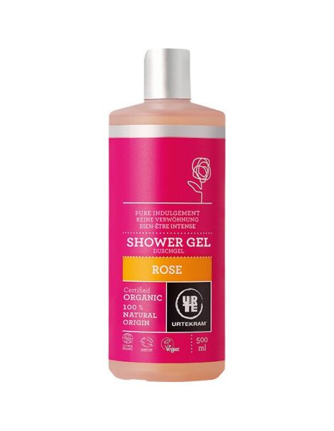 Gel de Ducha de Rosa Urtekram - 500 ml.