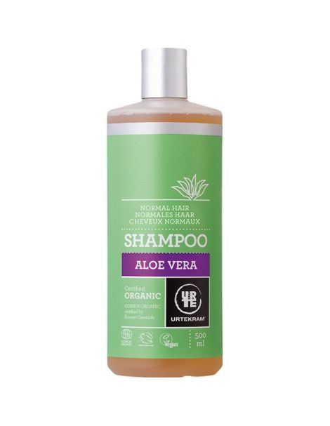 Champú de Aloe Vera Cabello Normal Urtekram - 500 ml.