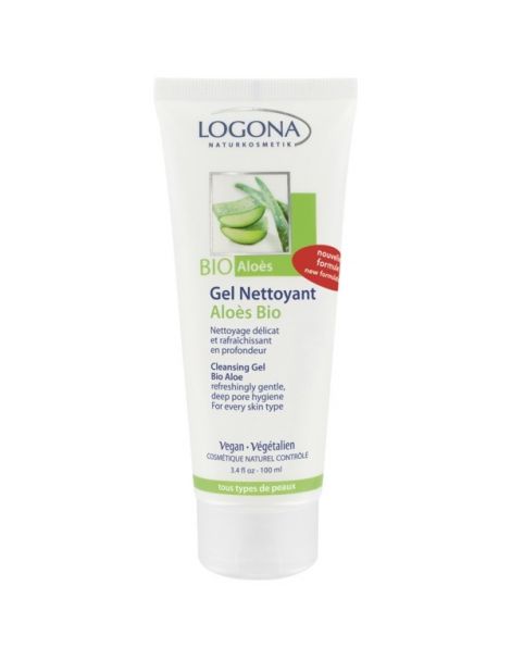 Gel Limpiador Aloe Bio Logona - 100 ml.