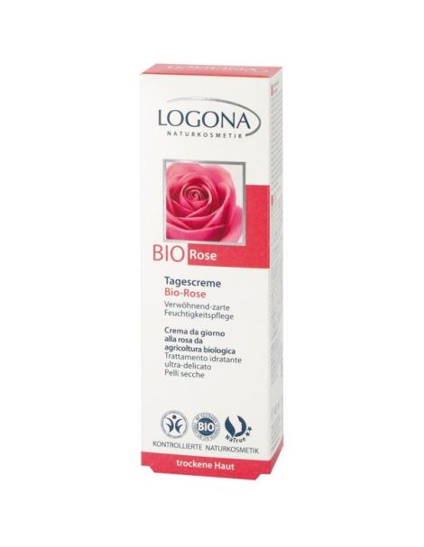 Crema de Día Rosas Bio Logona - 40 ml.