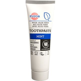 Dentífrico con Flúor y Menta Urtekram - 75 ml.