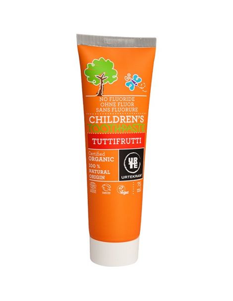 Dentífrico para Niños Tutti Frutti Urtekram - 75 ml.