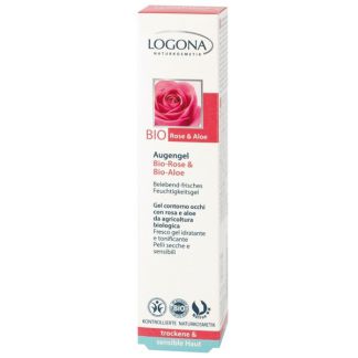 Crema Contorno de Ojos Rosas & Aloe Bio Logona - 15 ml.