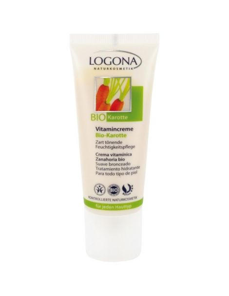 Crema Vitamínica Zanahoria Bio Logona - 40 ml.