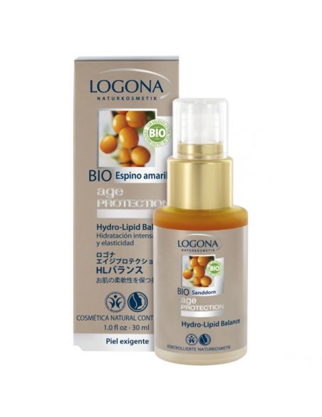 Hidro-Lipid Balance Age Protection Logona - 30 ml.