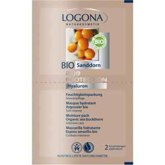 Mascarilla Hidratante Age Protection Logona - 20 x 7.5 ml.