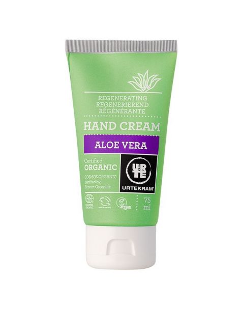 Crema de Manos de Aloe Vera Urtekram - 75 ml.