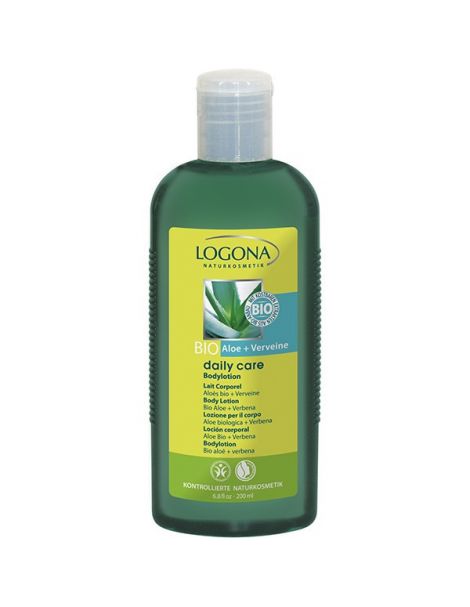 Loción Corporal Aloe Bio & Verbena Daily Care Logona - 200 ml.