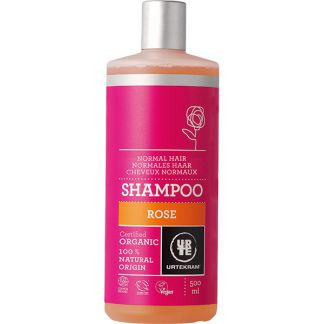 Champú de Rosa Cabello Normal Urtekram - 500 ml.