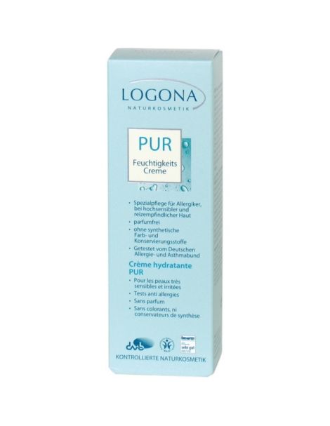 Crema Hidratante Free Logona - 50 ml.