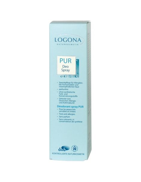 Desodorante Spray Free Logona - 100 ml.