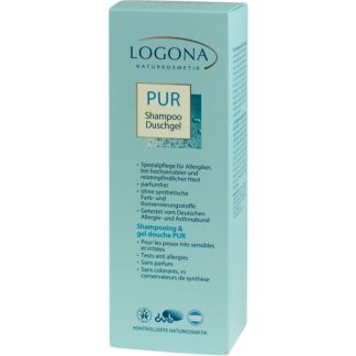 Champú & Gel de Ducha Free Logona - 250 ml.