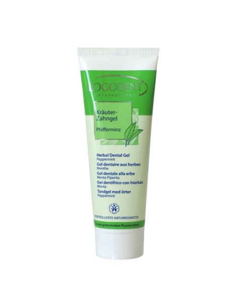 Gel Dental Menta Logodent Logona - 75 ml.