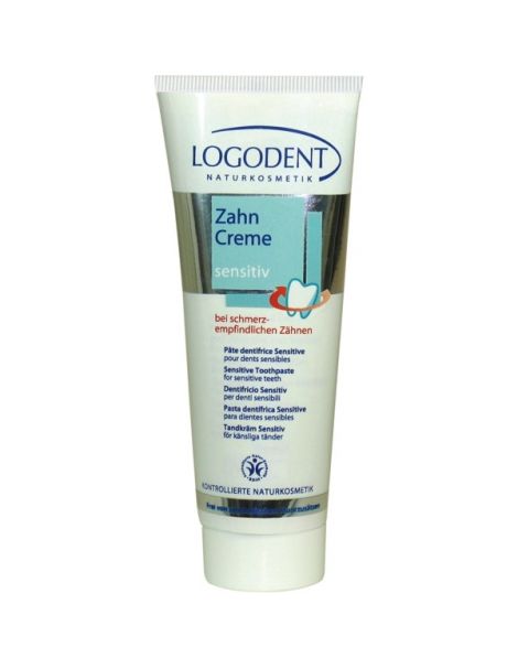 Dentífrico en Pasta Dientes Sensibles Logodent Logona - 75 ml.