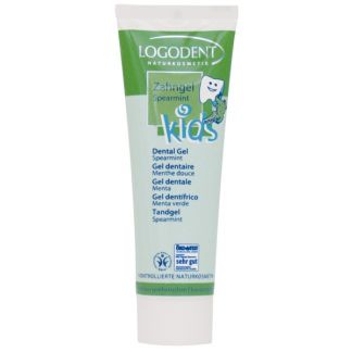 Gel Dental Kids Hierbabuena Logodent Logona - 50 ml.