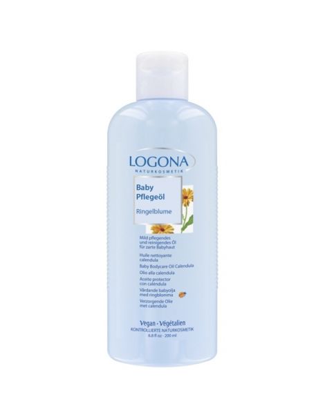 Aceite de Caléndula Bebé Logona - 200 ml.