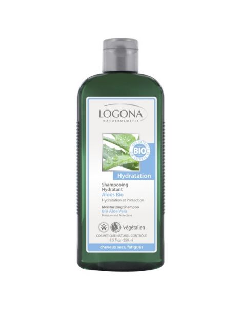 Champú Hidratante Aloe Vera Bio Logona - 250 ml.