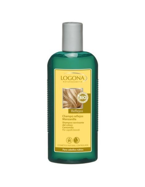Champú Reflejos Manzanilla Logona - 250 ml.