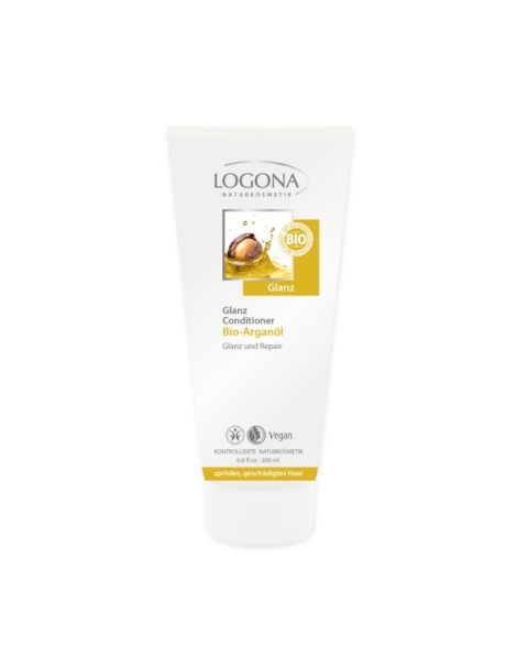 Acondicionador Capilar Brillo Argán Bio Logona - 200 ml.