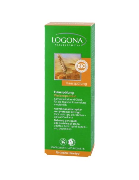 Acondicionador Capilar con Proteínas de Trigo Logona - 200 ml.