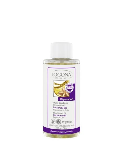 Aceite Capilar con Inca Inchi Bio Logona - 75 ml.