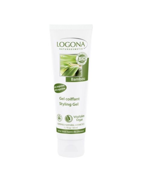 Gel Capilar Bambú Logona - 50 ml.