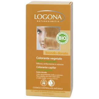 Colorante Vegetal Rubio Dorado Logona - 100 gramos