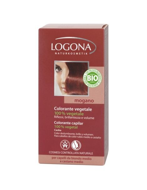 Colorante Vegetal Caoba Logona - 100 gramos
