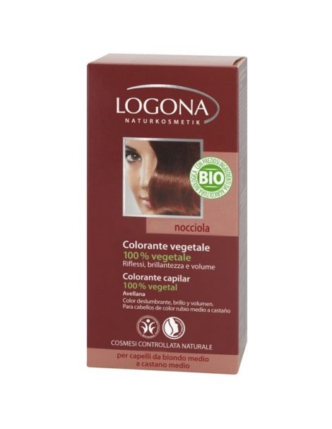 Colorante Vegetal Avellana Logona - 100 gramos