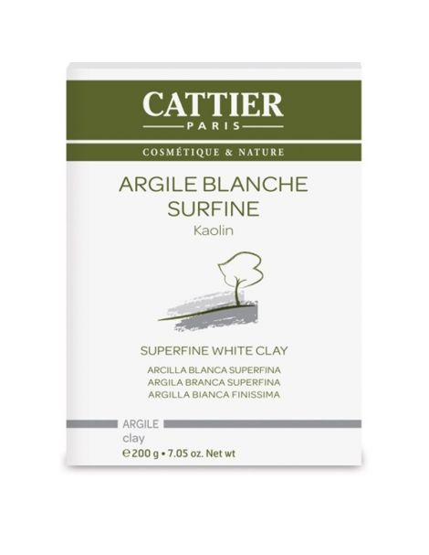 Arcilla Blanca Superfina Cattier - 200 gramos