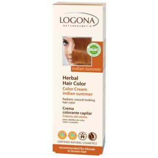 Colorante Vegetal en Crema Colores del Otoño Logona - 150 ml. 