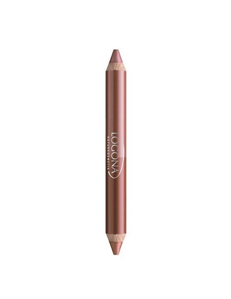 Lápiz de Labios Dúo Bronze 01 Logona - 2.98 gramos