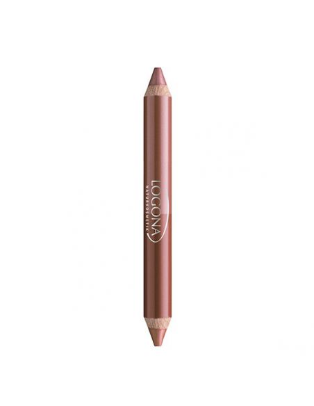Lápiz de Labios Dúo Bronze 01 Logona - 2.98 gramos