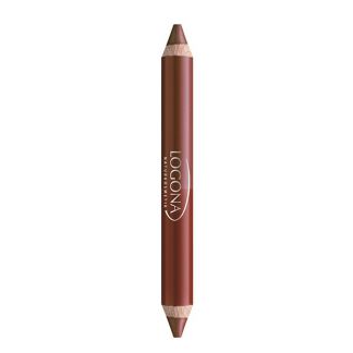 Lápiz de Labios Dúo Chesnut 02 Logona - 2.98 gramos