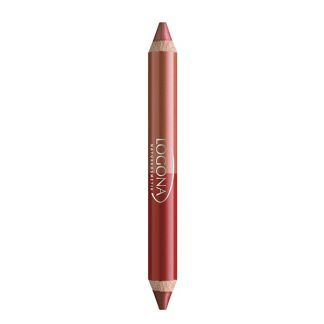 Lápiz de Labios Dúo Ruby Red 05 Logona - 2.98 gramos