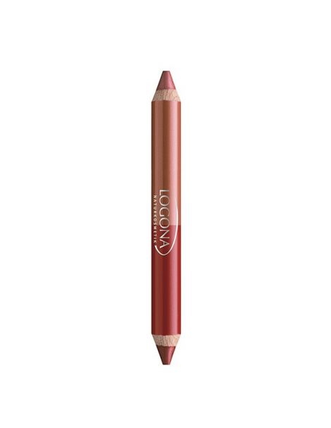 Lápiz de Labios Dúo Ruby Red 05 Logona - 2.98 gramos