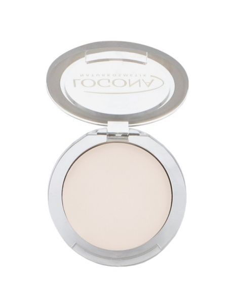 Maquillaje en Polvo Compacto Light Beige 01 Logona - 10 gramos