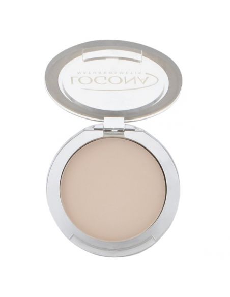 Maquillaje en Polvo Compacto Medium Beige 02 Logona - 10 gramos