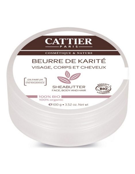 Manteca de Karité Cattier - 100 gramos